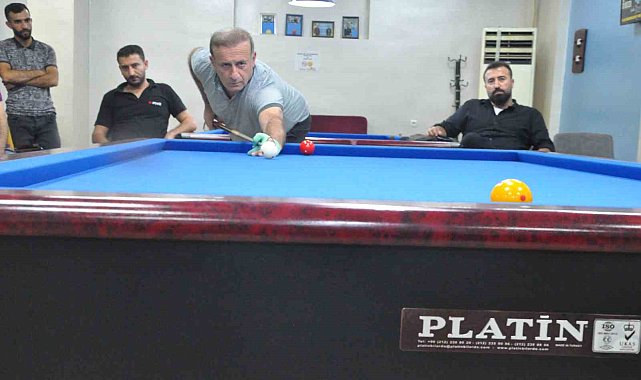 bilardo il birinciligi turnuvasi yapildi 20230914AW03 3312 - Bilardo il birinciliği turnuvası yapıldı
